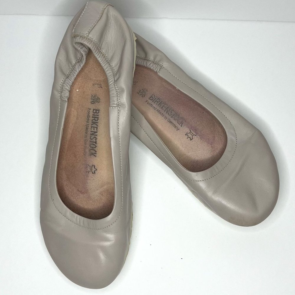 Birkenstock Celina Ballet Flat EU 42 / US 11-11.5 Gray Leather